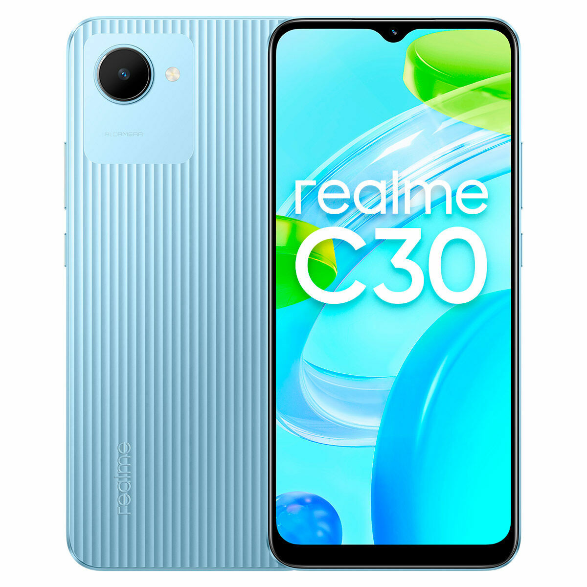 Smartphone Realme C30 3GB 32GB Blue 3 GB RAM Unisoc 6,5" 32 GB 6.5"