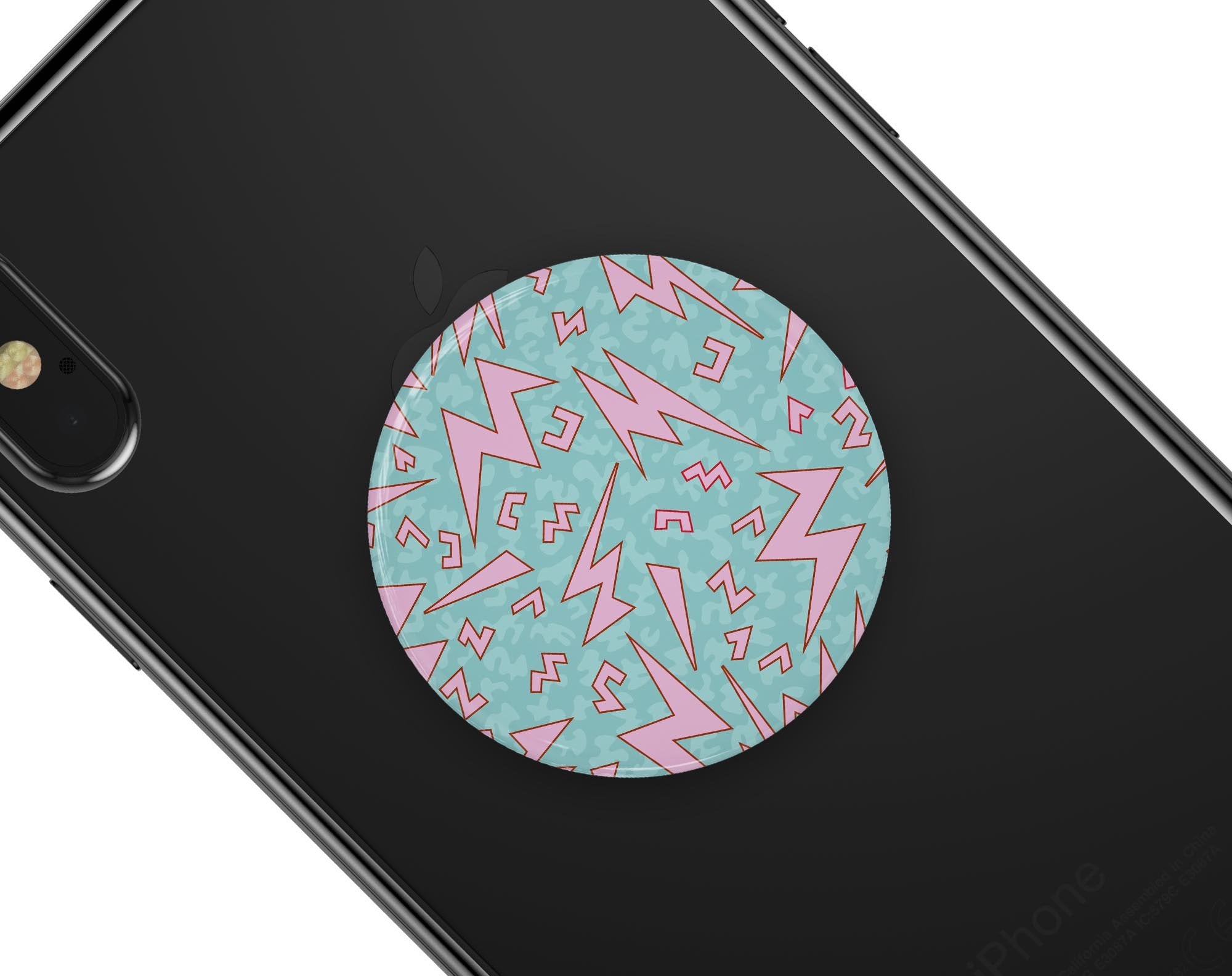 90's Zig Zag - Skin Kit for PopSockets and other Smartphone Extendable