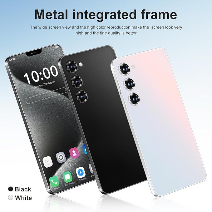 C24 Ultra 5G Unlocked Smartphone Android 14 Phone, 12GB 512GB 6800mAh