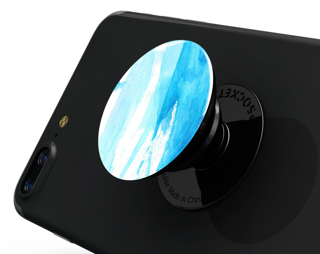 Abstract Blue Strokes - Skin Kit for PopSockets and other Smartphone