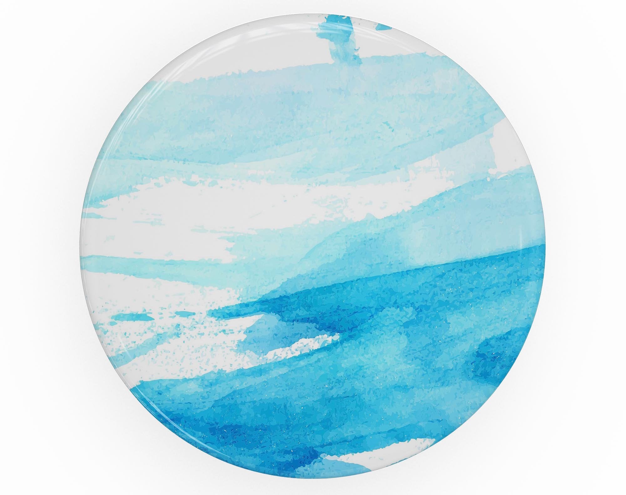 Abstract Blue Strokes - Skin Kit for PopSockets and other Smartphone