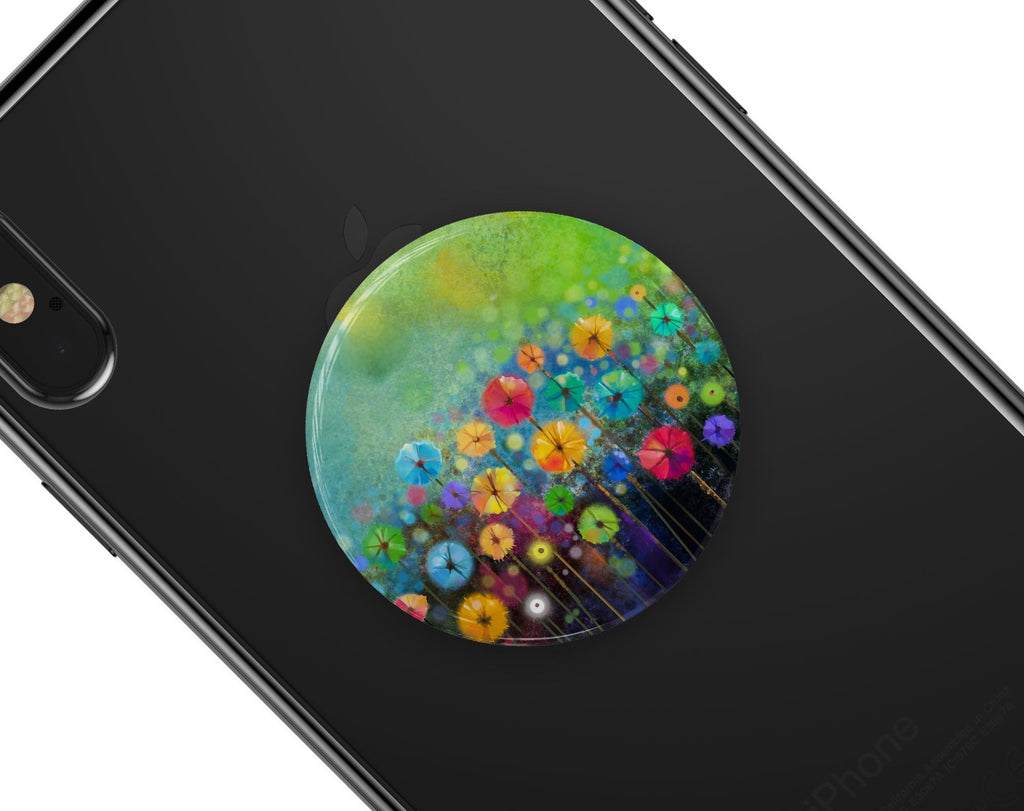 Abstract Flower Meadow - Skin Kit for PopSockets and other Smartphone