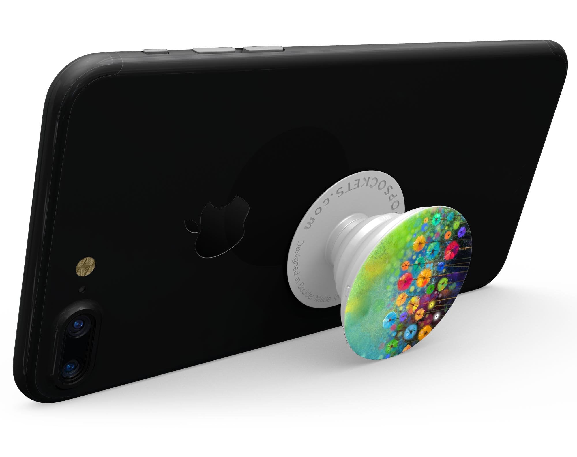 Abstract Flower Meadow - Skin Kit for PopSockets and other Smartphone