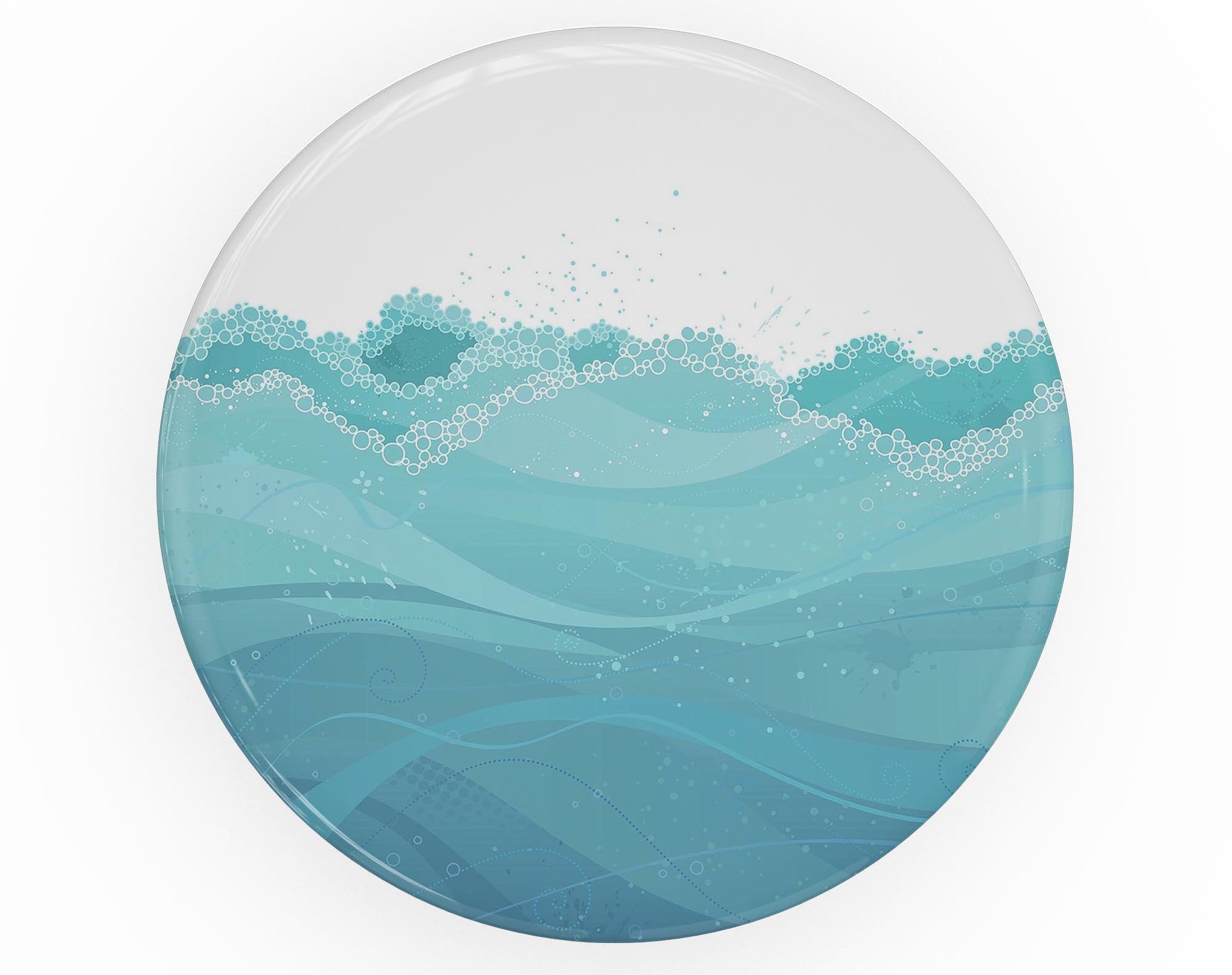 Abstract WaterWaves - Skin Kit for PopSockets and other Smartphone