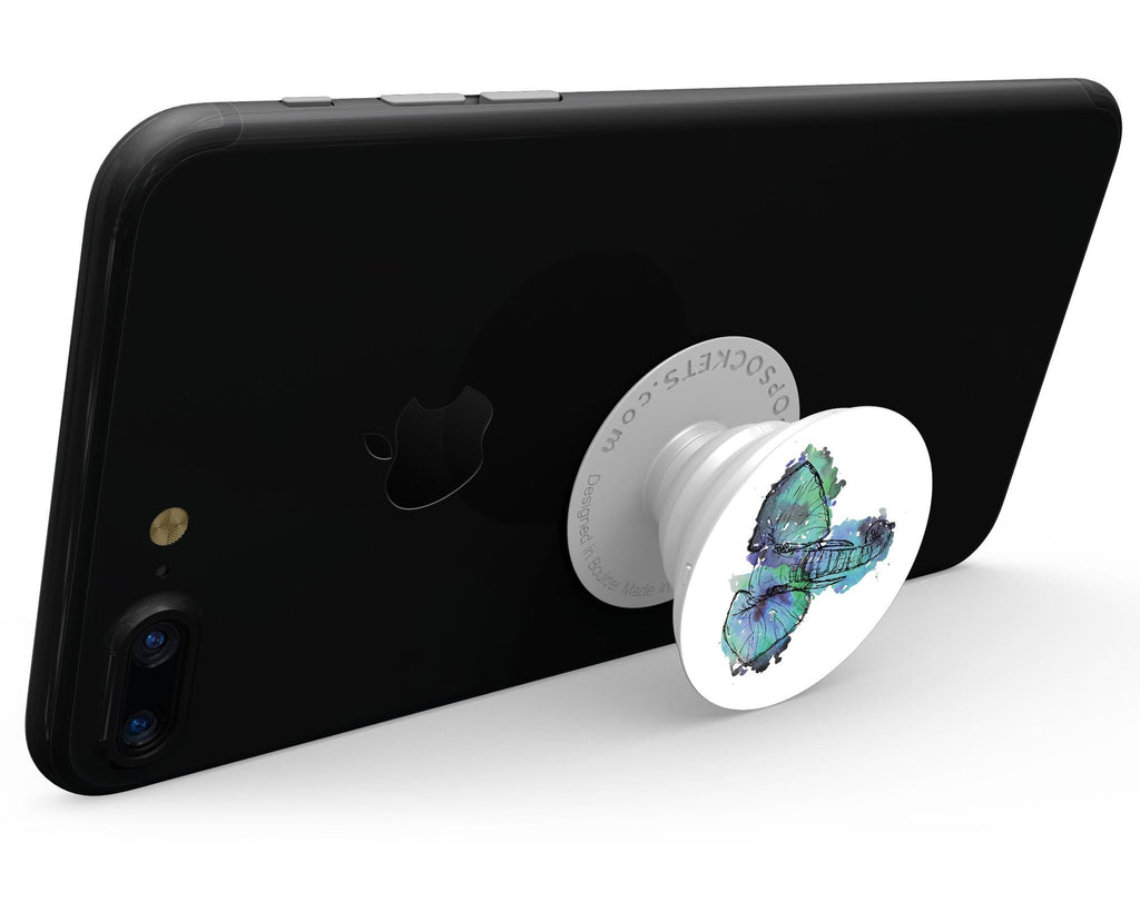 African Sketch Elephant - Skin Kit for PopSockets and other Smartphone