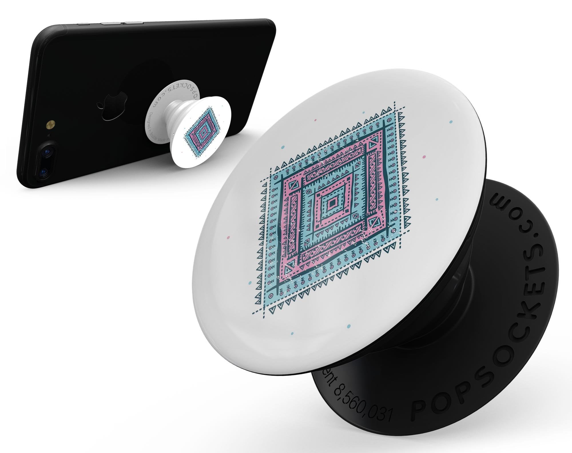 Aztec Diamond - Skin Kit for PopSockets and other Smartphone