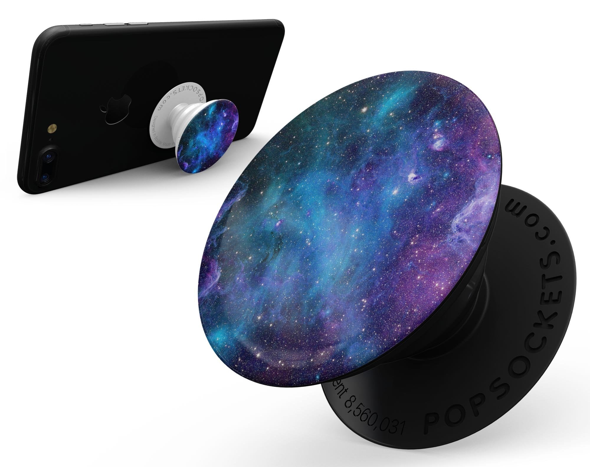 Azure Nebula - Skin Kit for PopSockets and other Smartphone Extendable