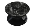 Black Scratched Marble - Skin Kit for PopSockets and other Smartphone