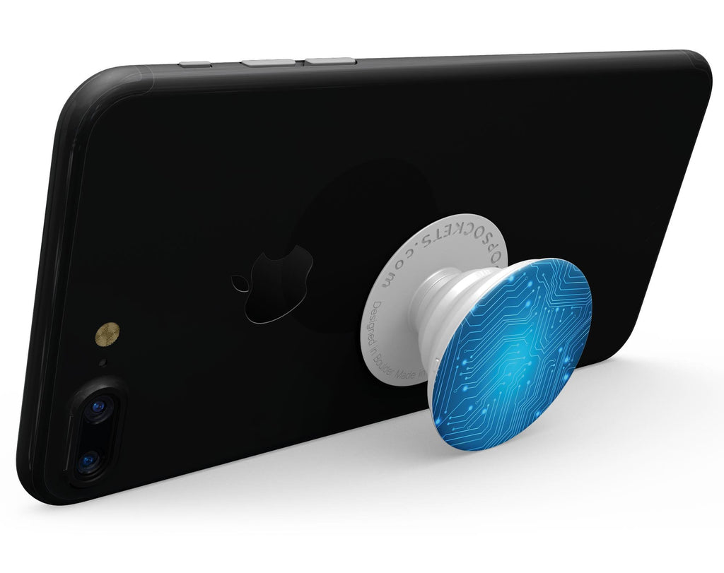 Blue Circuit Board V2 - Skin Kit for PopSockets and other Smartphone