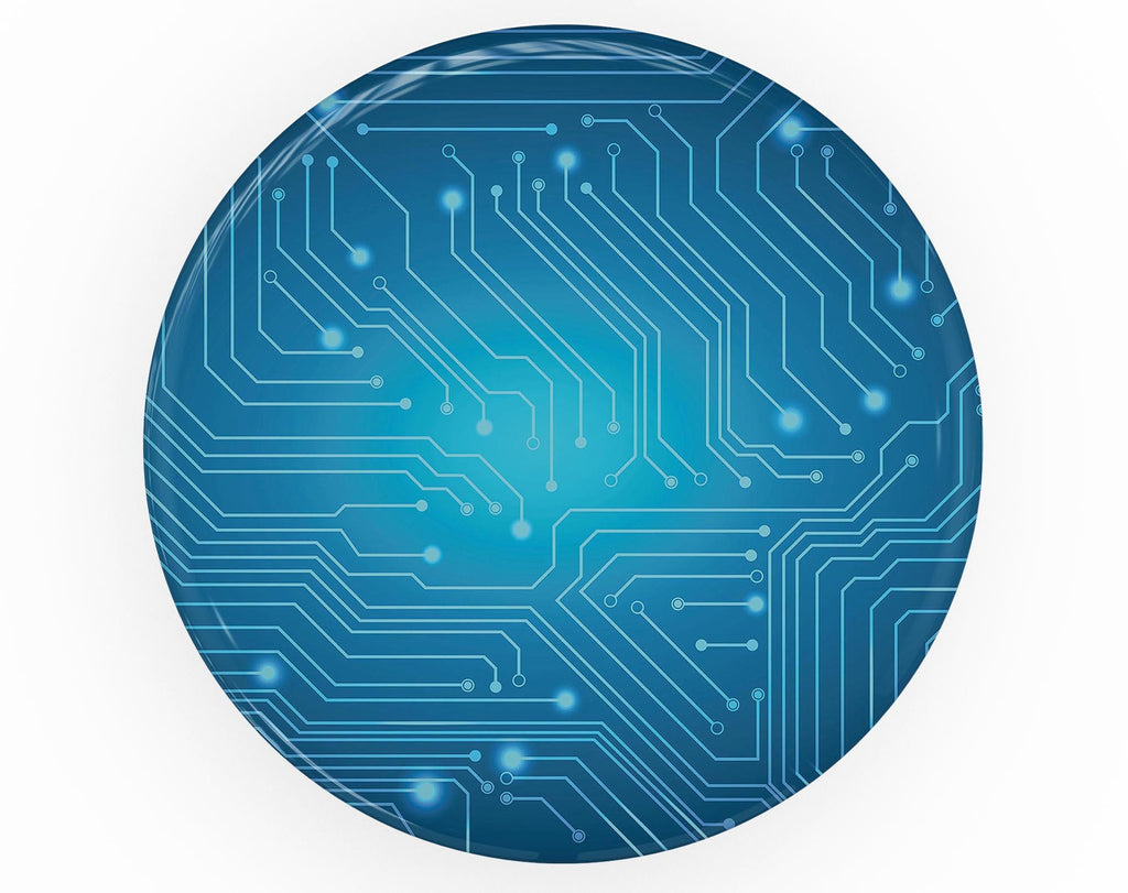 Blue Circuit Board V2 - Skin Kit for PopSockets and other Smartphone