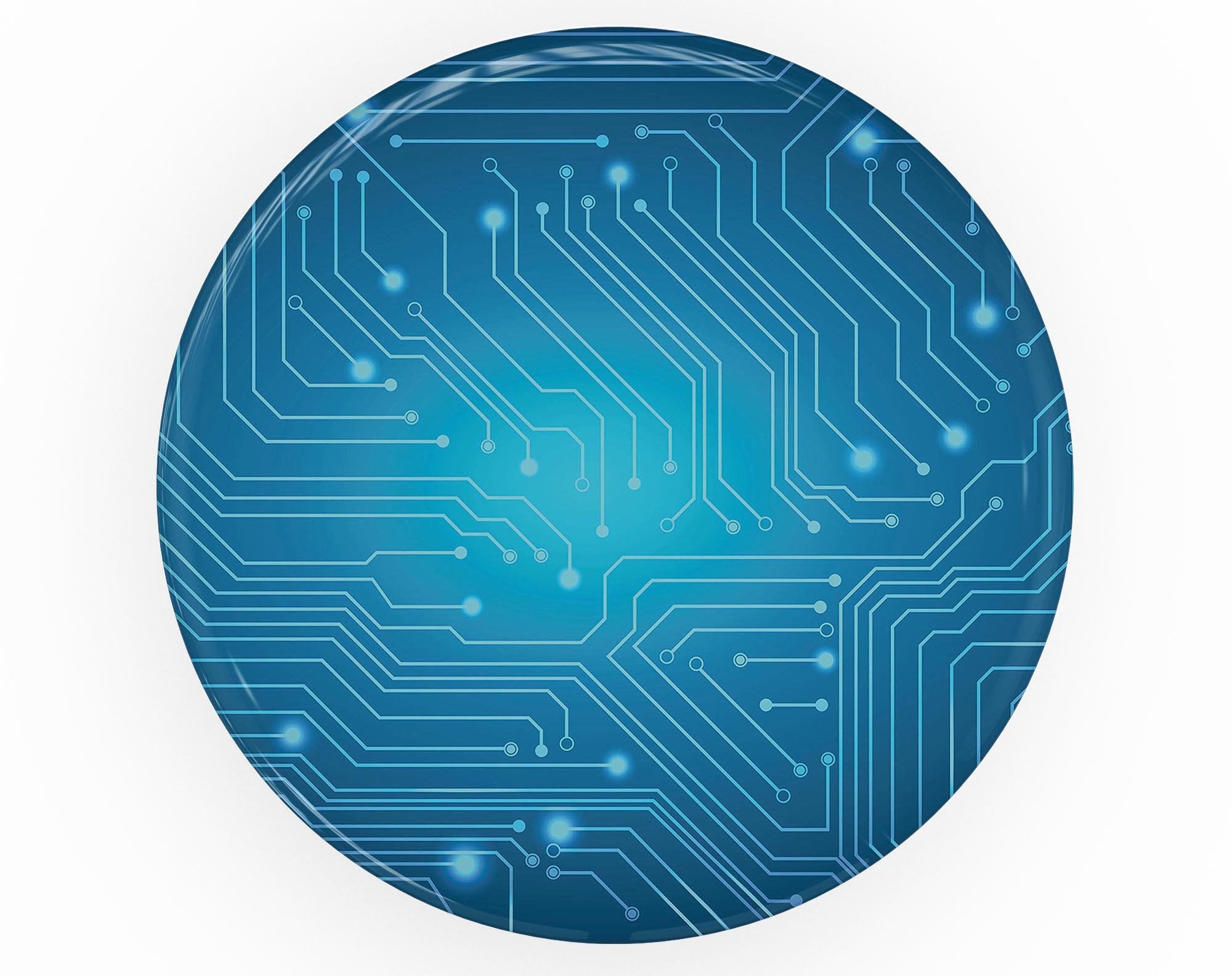 Blue Circuit Board V2 - Skin Kit for PopSockets and other Smartphone