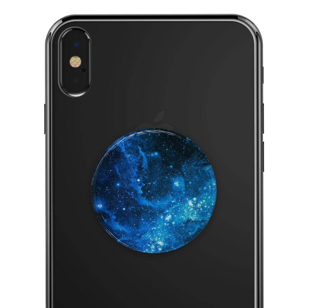 Blue Hue Nebula - Skin Kit for PopSockets and other Smartphone