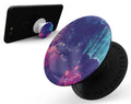 Blue & Purple Grunge - Skin Kit for PopSockets and other Smartphone