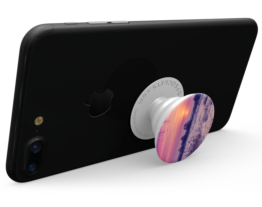 Calm Snowy Sunset - Skin Kit for PopSockets and other Smartphone