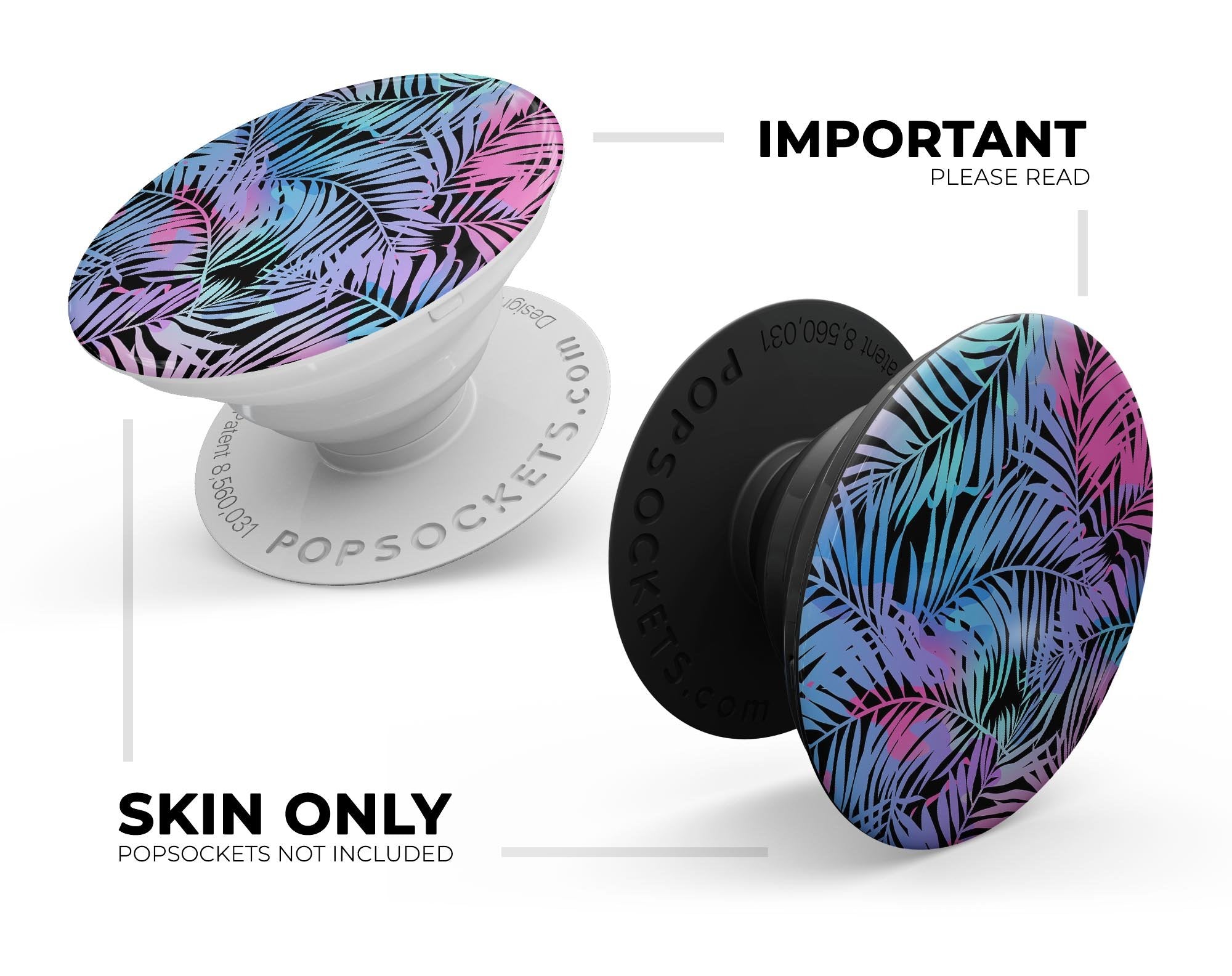 Chromatic Safari - Skin Kit for PopSockets and other Smartphone