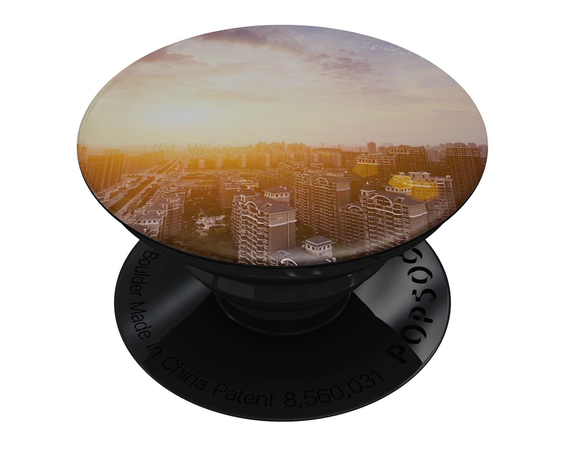 Cityscape at Sunset - Skin Kit for PopSockets and other Smartphone