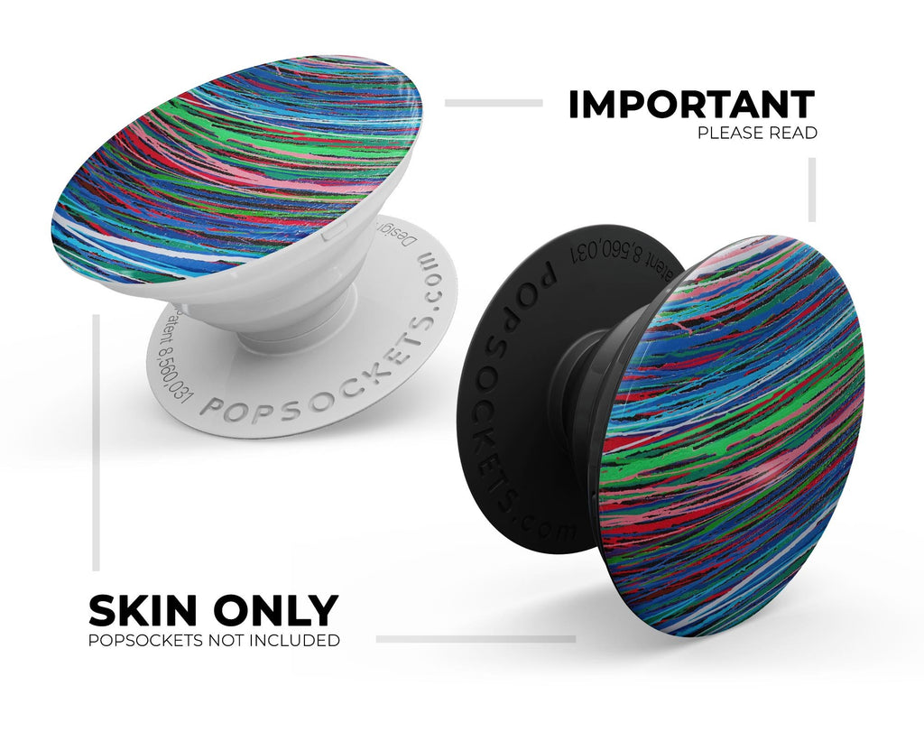 Colorful Strokes - Skin Kit for PopSockets and other Smartphone