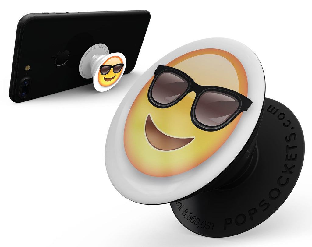 Cool Emoticon Emoji - Skin Kit for PopSockets and other Smartphone