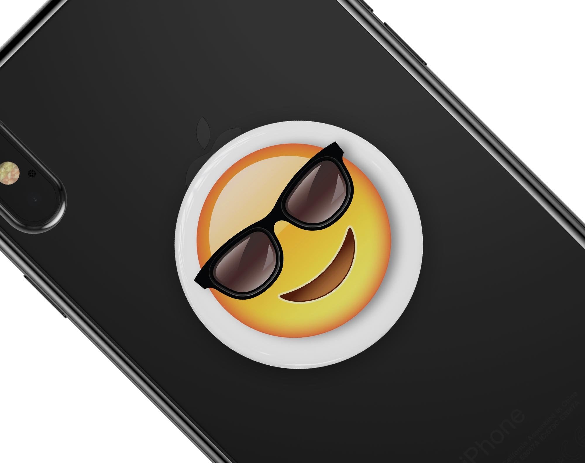 Cool Emoticon Emoji - Skin Kit for PopSockets and other Smartphone