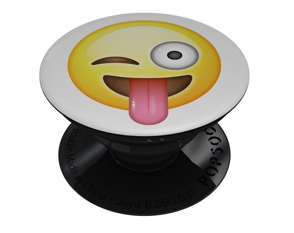 Crazy Emoticon Emoji - Skin Kit for PopSockets and other Smartphone