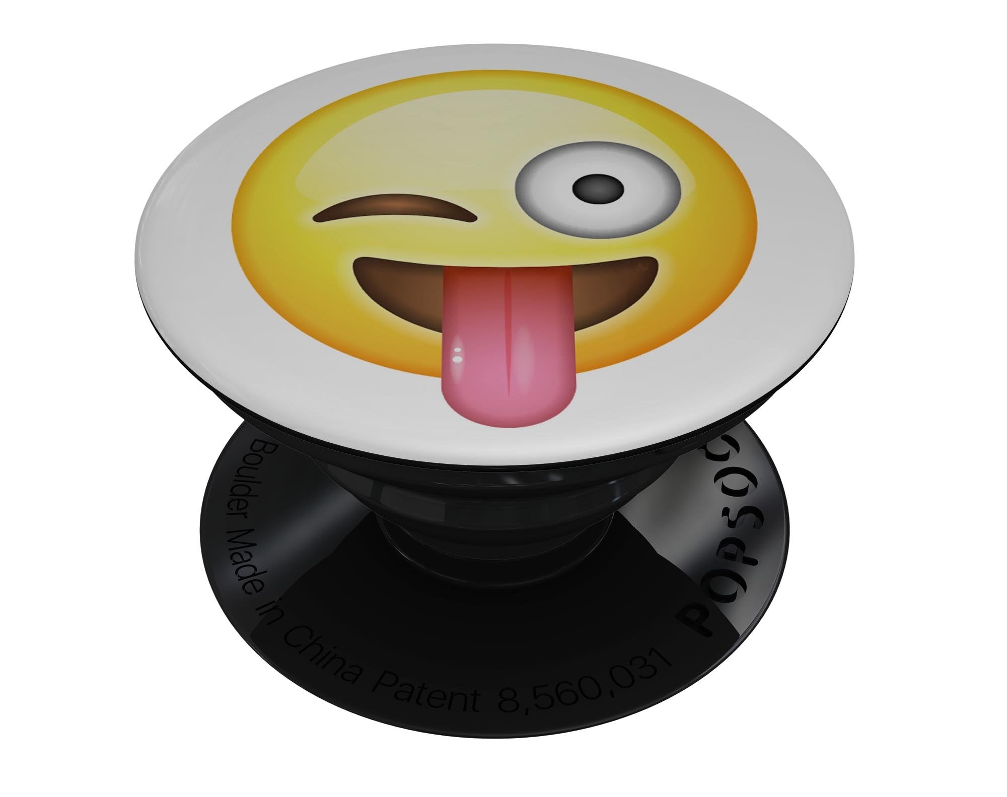 Crazy Emoticon Emoji - Skin Kit for PopSockets and other Smartphone