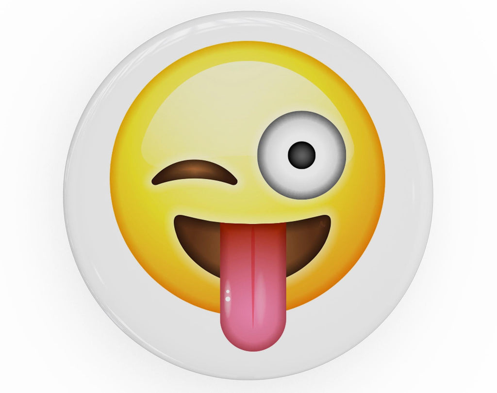 Crazy Emoticon Emoji - Skin Kit for PopSockets and other Smartphone