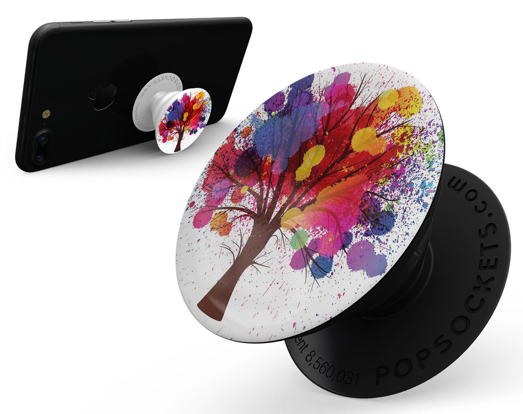 Crazy Splatter Tree - Skin Kit for PopSockets and other Smartphone