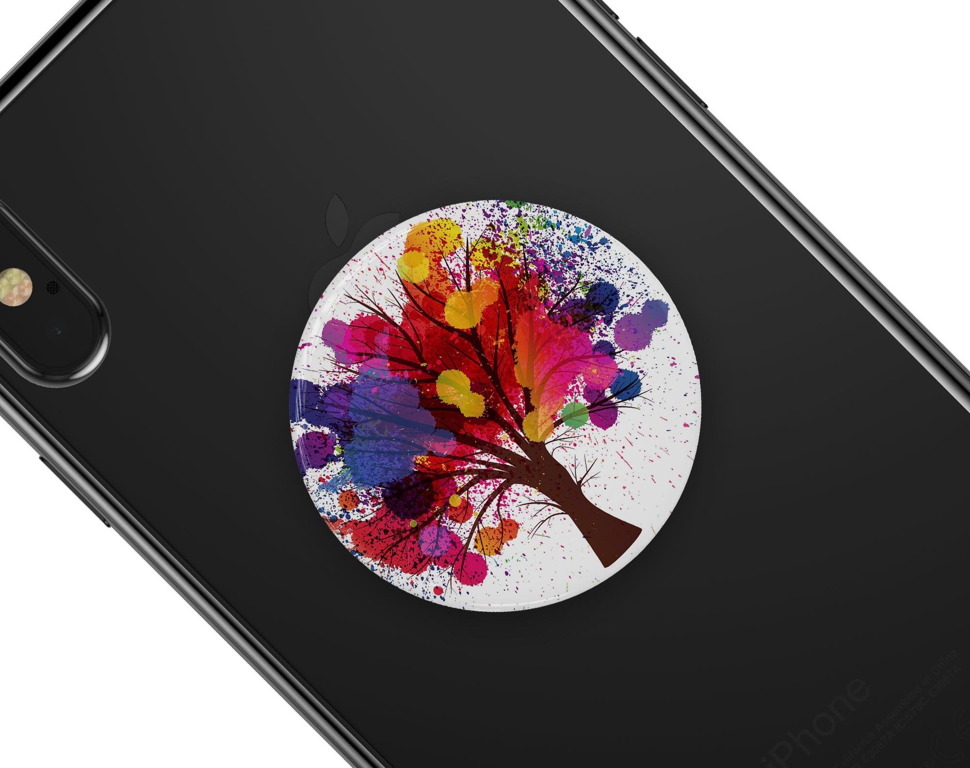 Crazy Splatter Tree - Skin Kit for PopSockets and other Smartphone