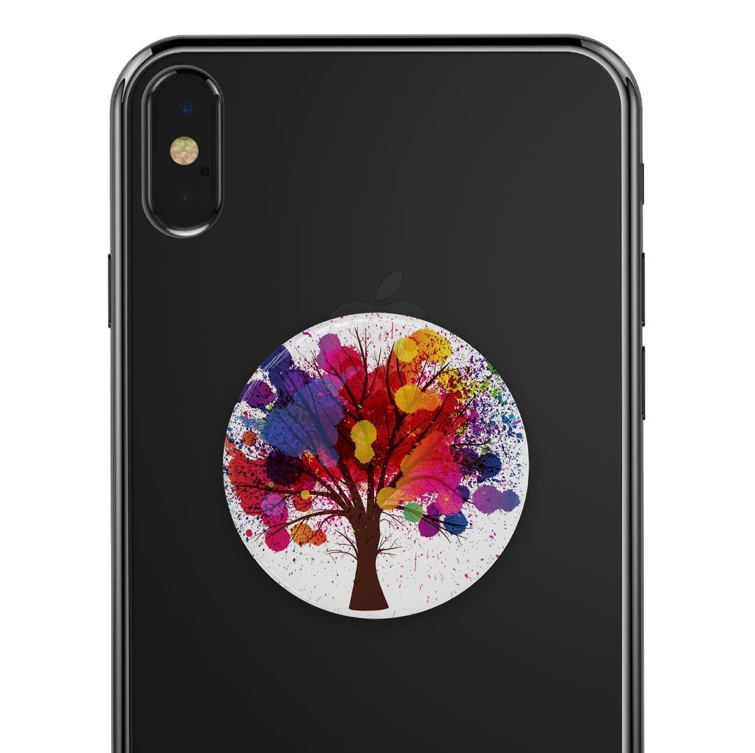 Crazy Splatter Tree - Skin Kit for PopSockets and other Smartphone