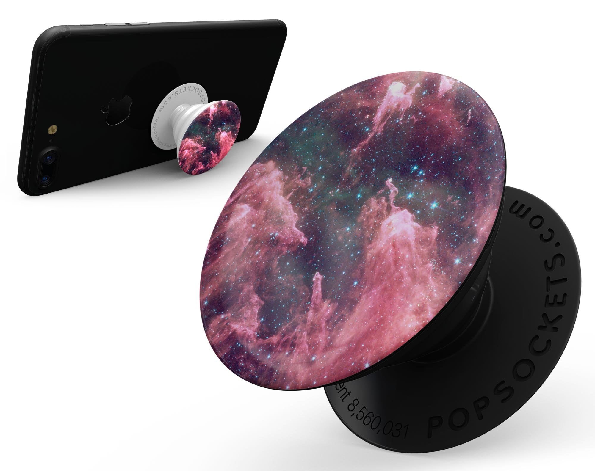 Crimson Nebula - Skin Kit for PopSockets and other Smartphone