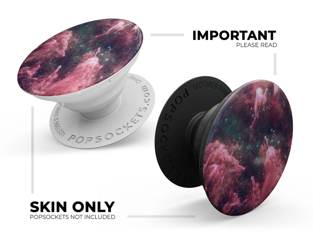 Crimson Nebula - Skin Kit for PopSockets and other Smartphone
