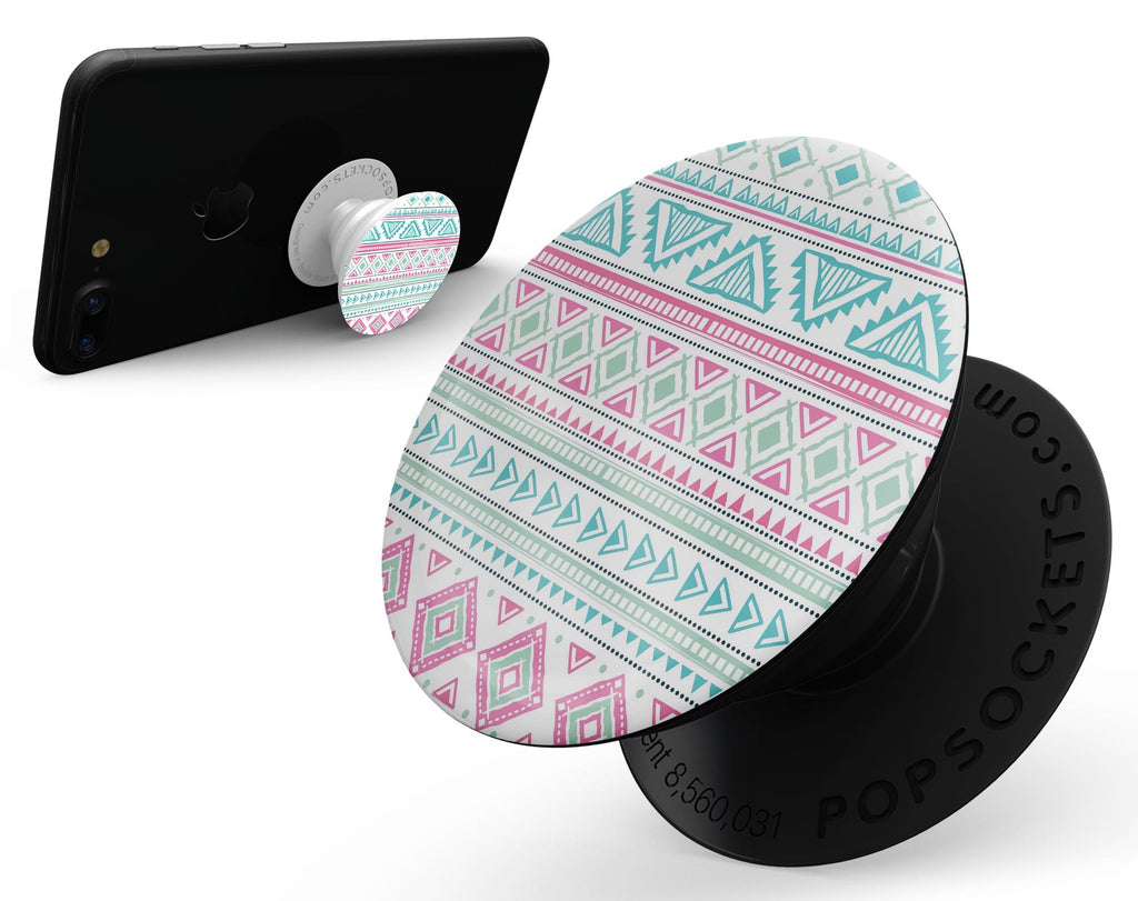 Doodle Aztec Pattern - Skin Kit for PopSockets and other Smartphone