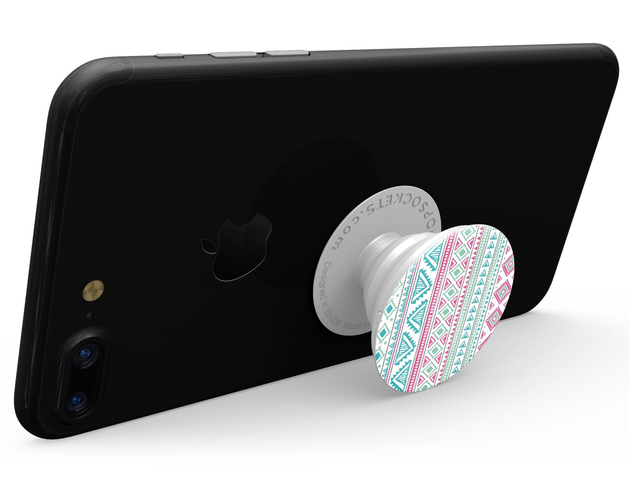 Doodle Aztec Pattern - Skin Kit for PopSockets and other Smartphone