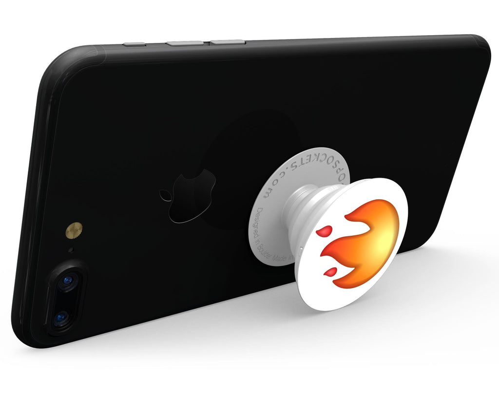 FIre Hot Emoticon Emoji - Skin Kit for PopSockets and other Smartphone