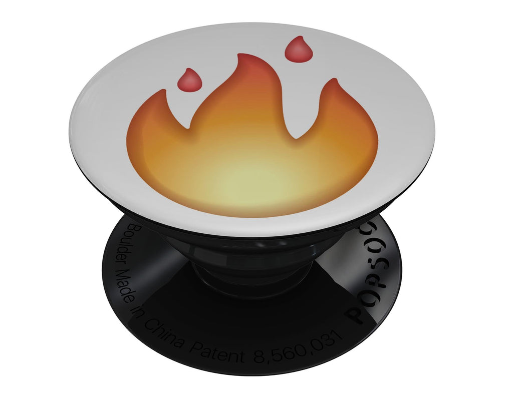 FIre Hot Emoticon Emoji - Skin Kit for PopSockets and other Smartphone