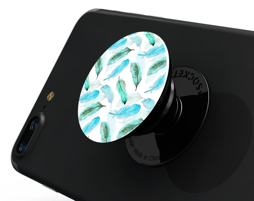 Feathery Watercolor - Skin Kit for PopSockets and other Smartphone