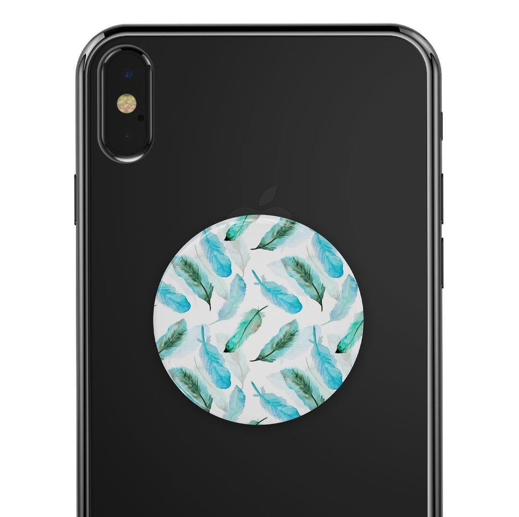 Feathery Watercolor - Skin Kit for PopSockets and other Smartphone