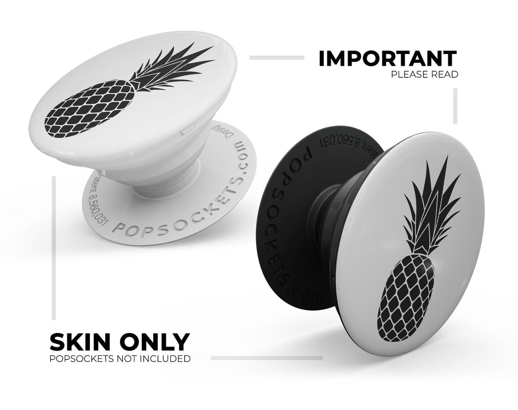 Flat Pineapple - Skin Kit for PopSockets and other Smartphone