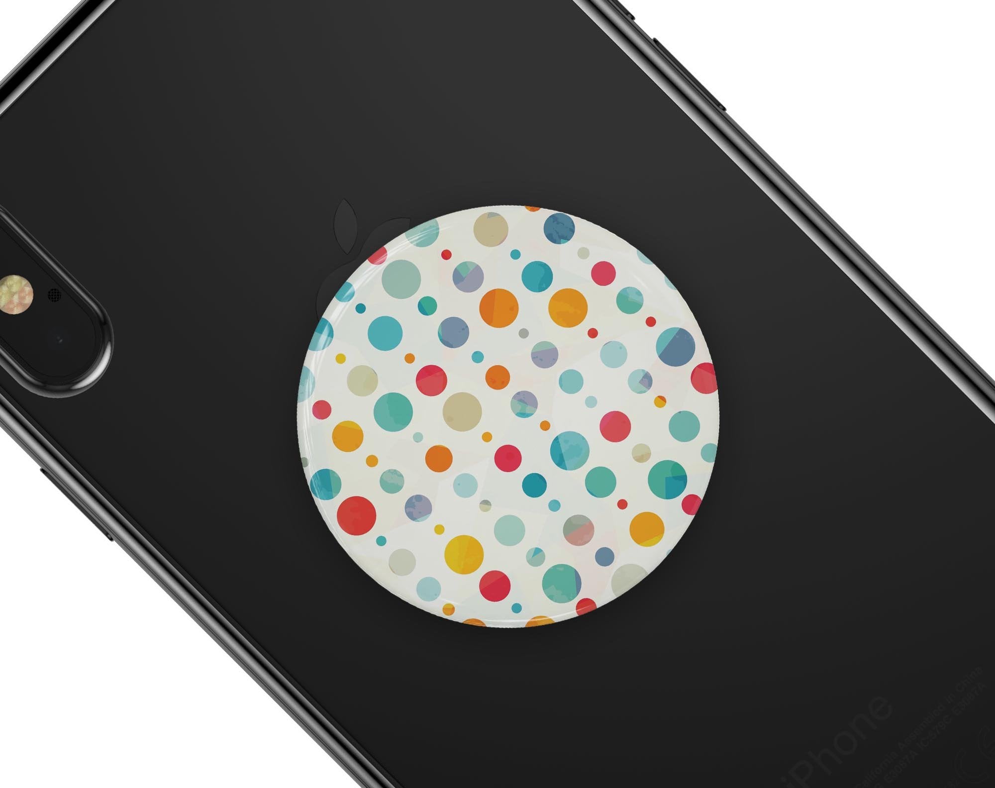 Fun Polka Pattern - Skin Kit for PopSockets and other Smartphone