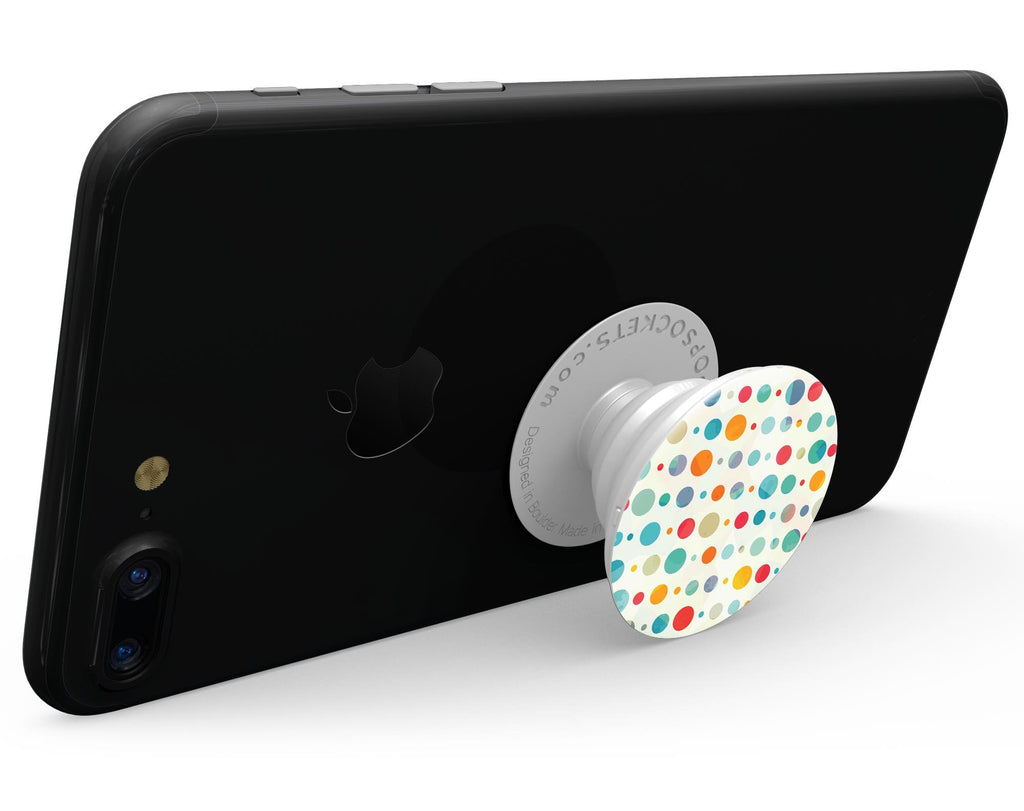 Fun Polka Pattern - Skin Kit for PopSockets and other Smartphone