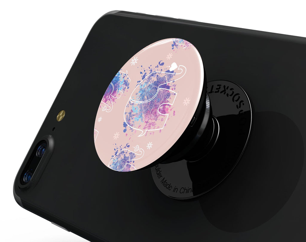 Fun Sacred Elephants - Skin Kit for PopSockets and other Smartphone