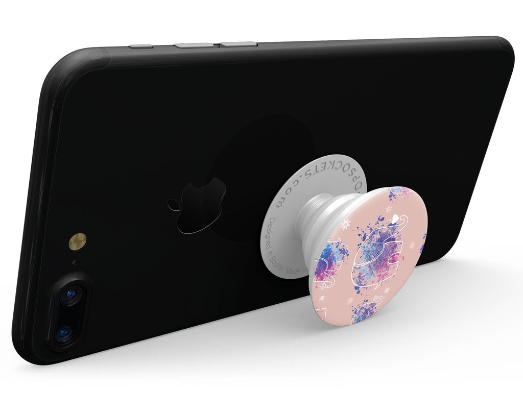 Fun Sacred Elephants - Skin Kit for PopSockets and other Smartphone