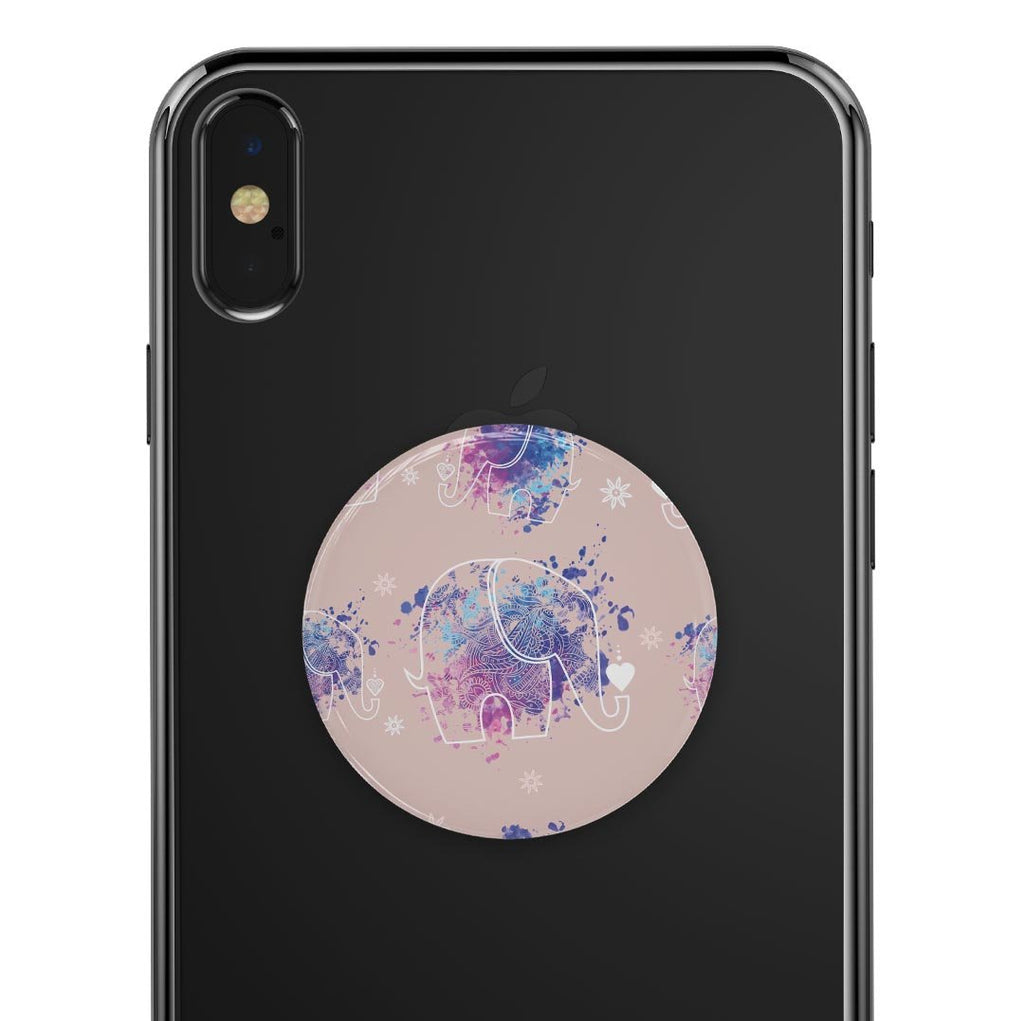 Fun Sacred Elephants - Skin Kit for PopSockets and other Smartphone