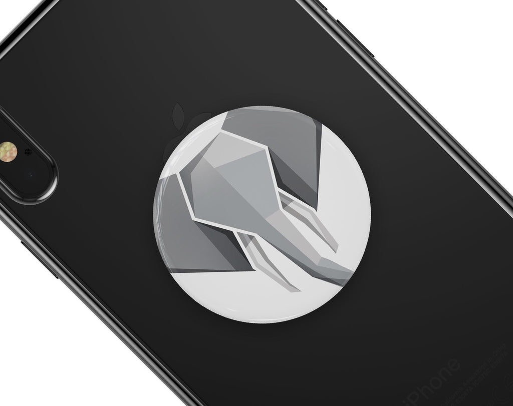 Geometric Elephant - Skin Kit for PopSockets and other Smartphone