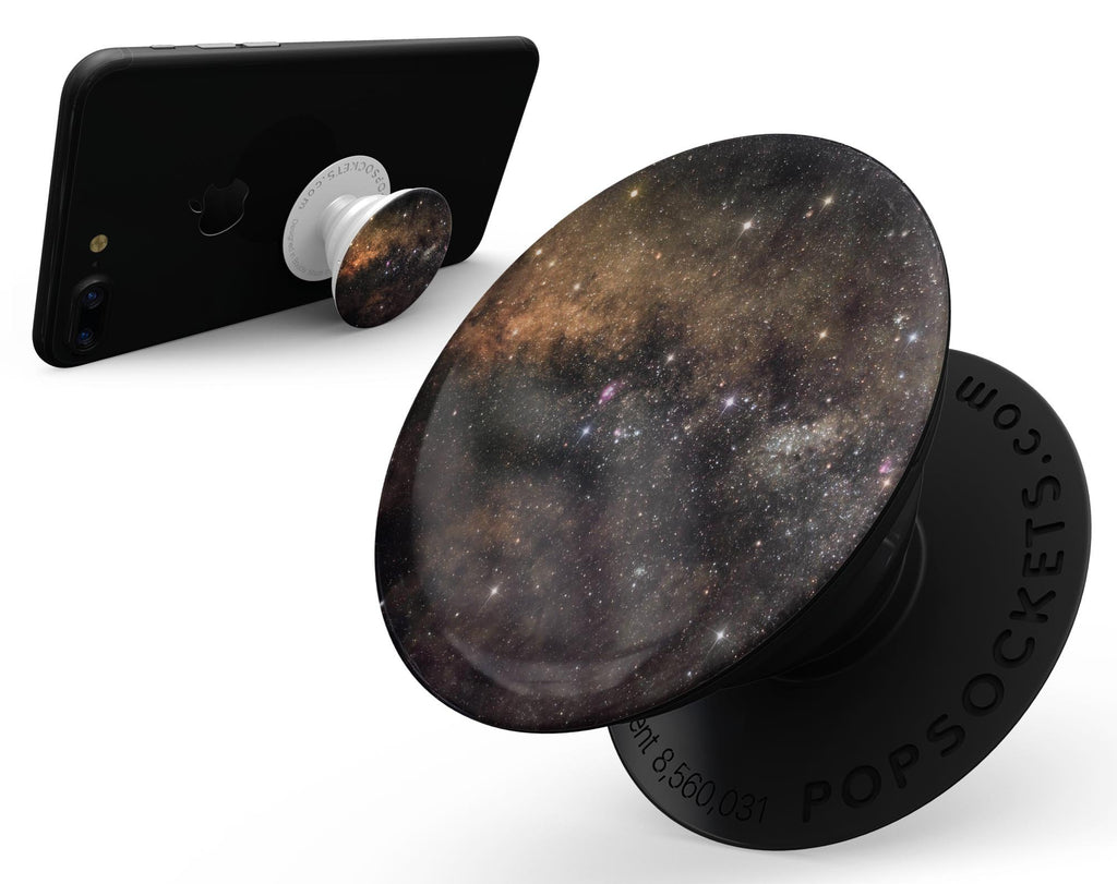 Gold Aura Space - Skin Kit for PopSockets and other Smartphone