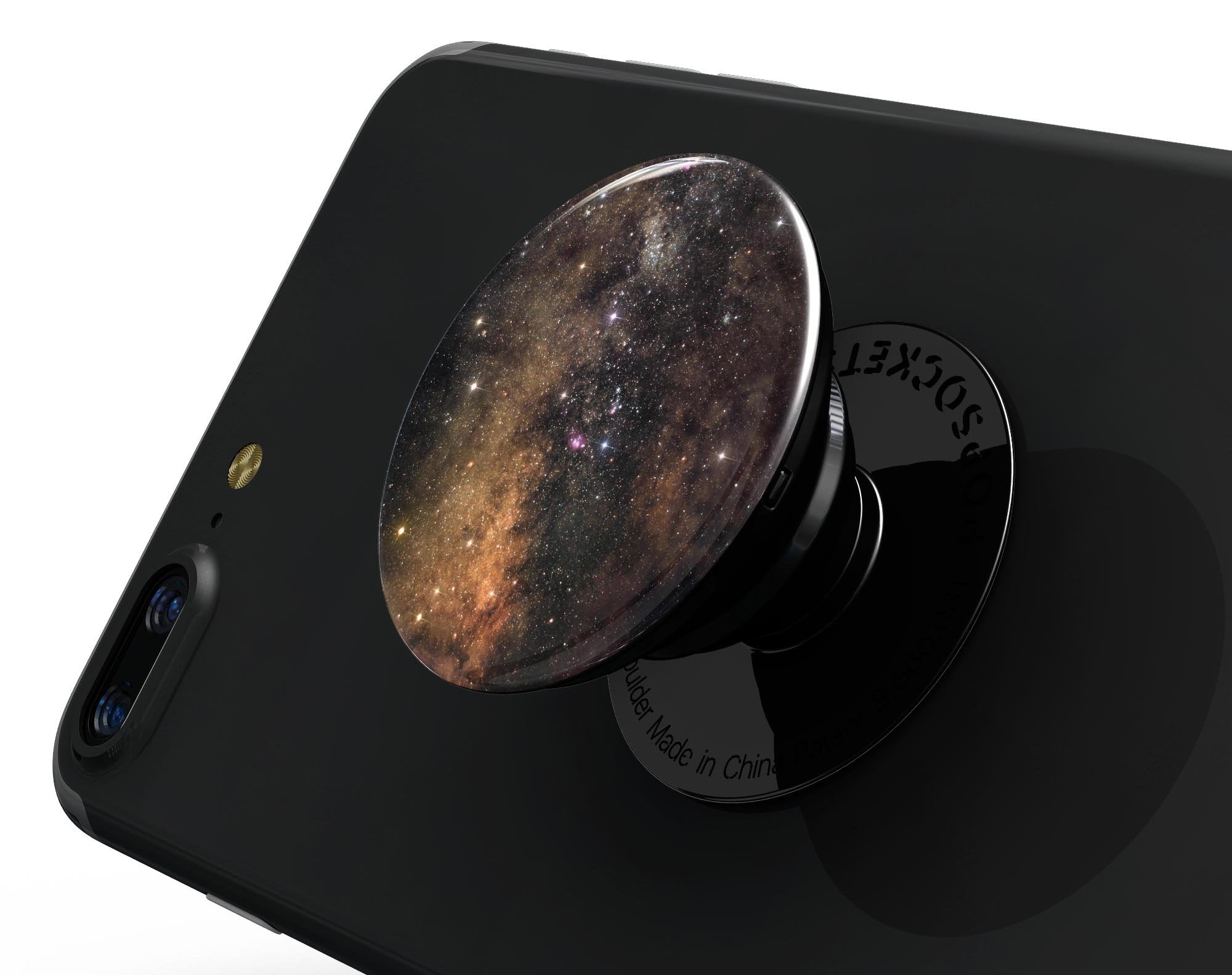 Gold Aura Space - Skin Kit for PopSockets and other Smartphone