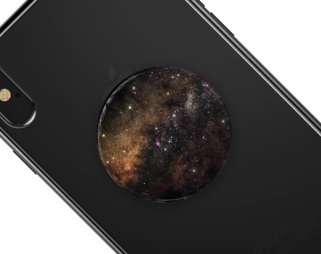 Gold Aura Space - Skin Kit for PopSockets and other Smartphone