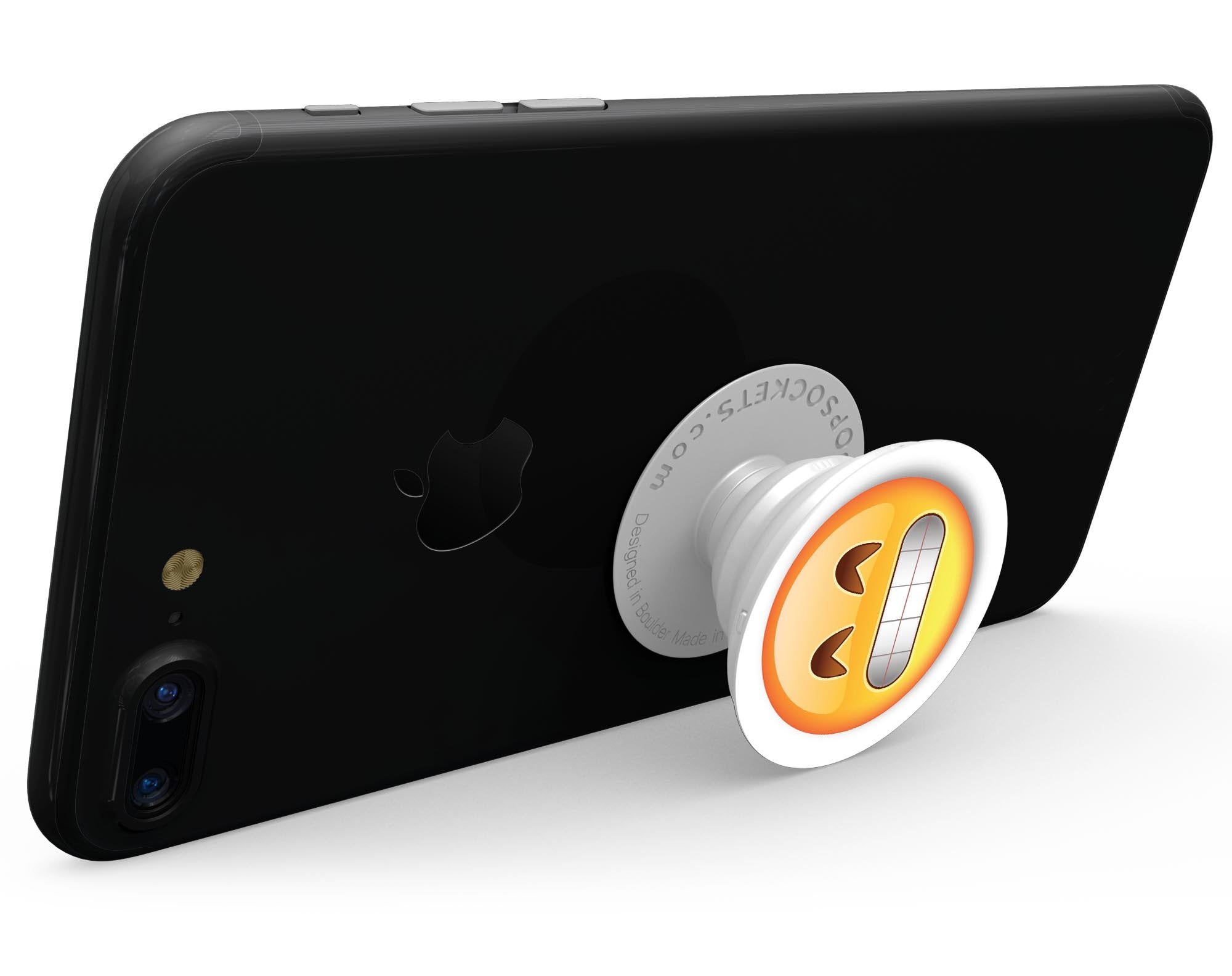 Grin Emoticon Emoji - Skin Kit for PopSockets and other Smartphone
