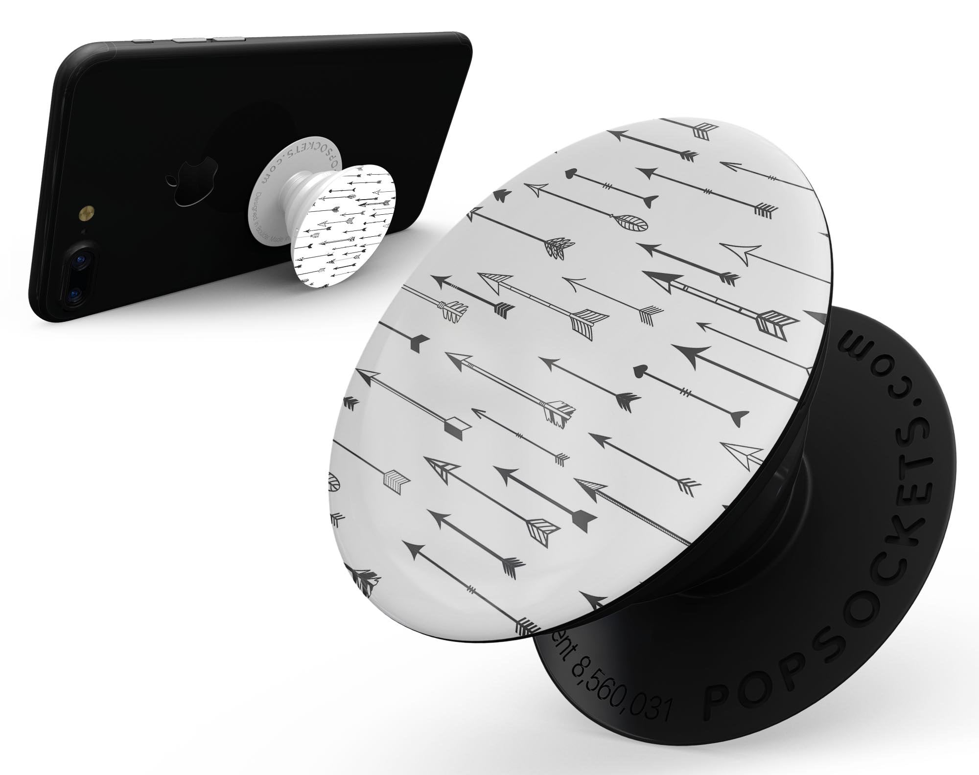 Hipster Arrow Pattern - Skin Kit for PopSockets and other Smartphone