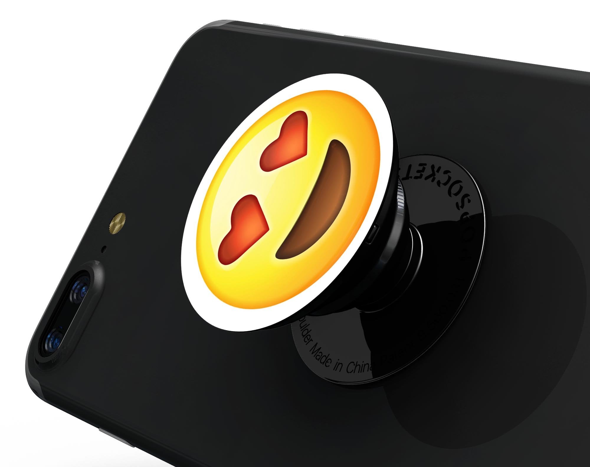 In Love Emoticon Emoji - Skin Kit for PopSockets and other Smartphone